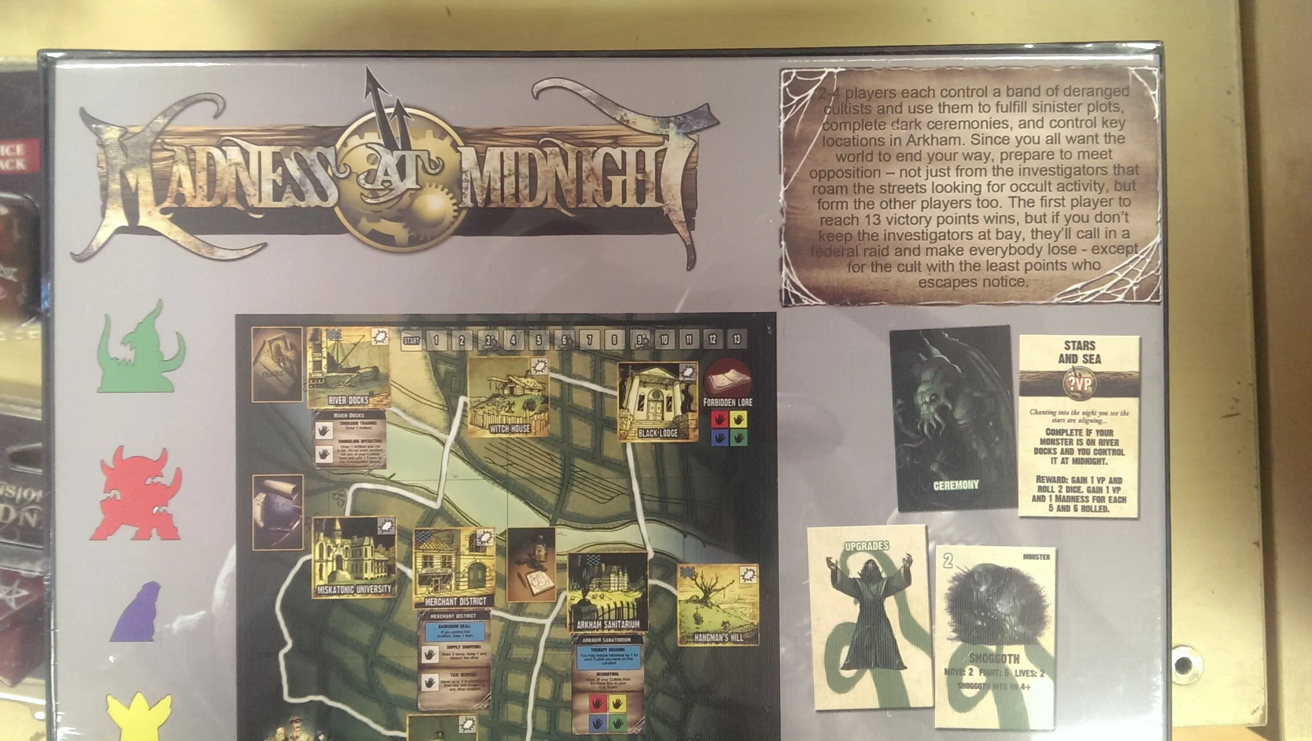 Madness at Midnight board game