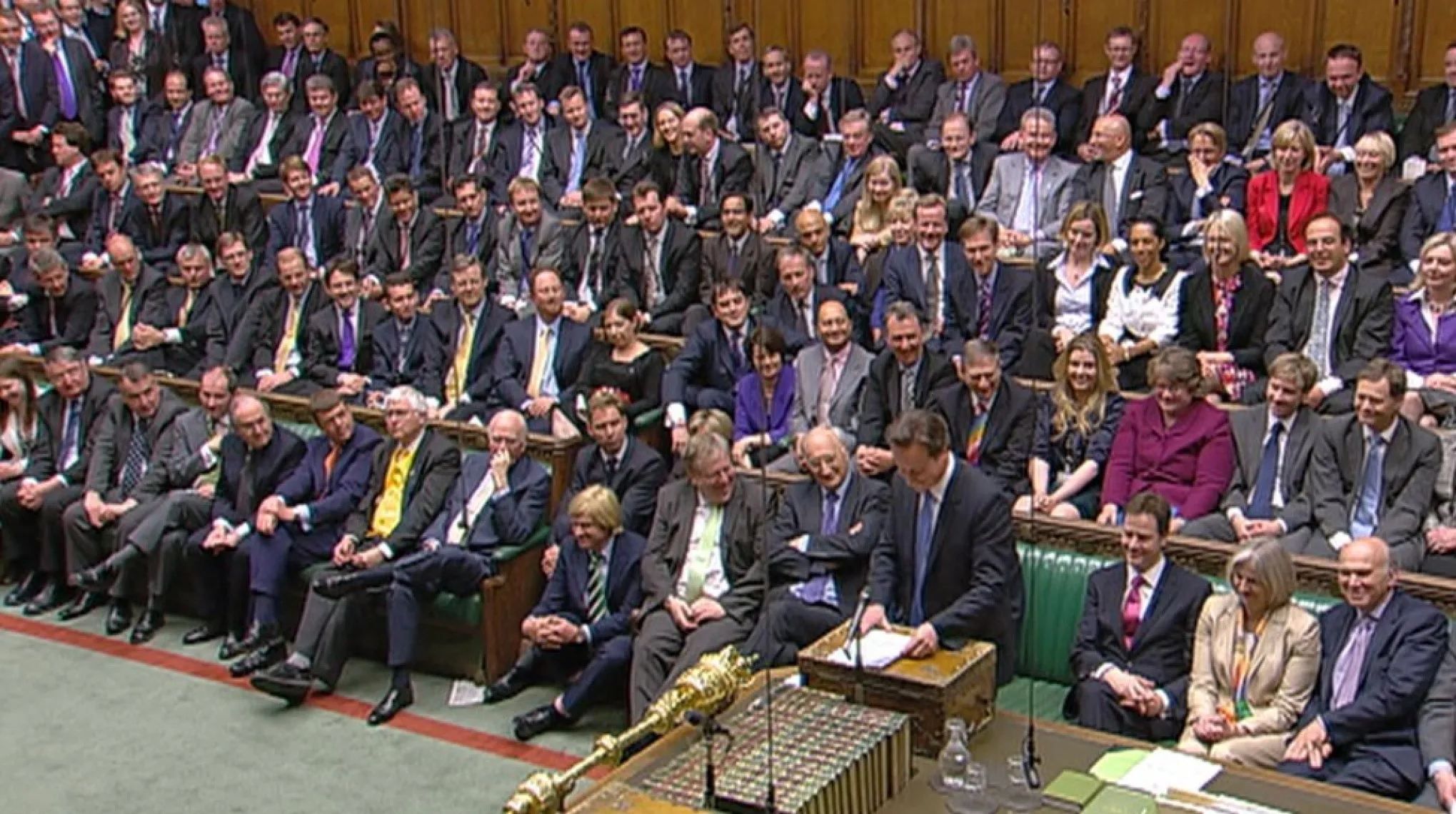 Parliament - where male voices dominate